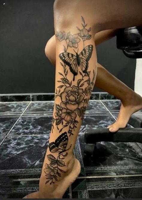 I will ake exclusive tattoo design for you Women’s Half Leg Sleeve, Half Leg Sleeve Tattoo Women, Half Leg Sleeves For Females, Female Leg Sleeve Tattoo, Leg Tattoos Women Lower Calf, Full Leg Sleeve Tattoo Female, Full Leg Tattoos, Chicano Drawings, Tattoos Women