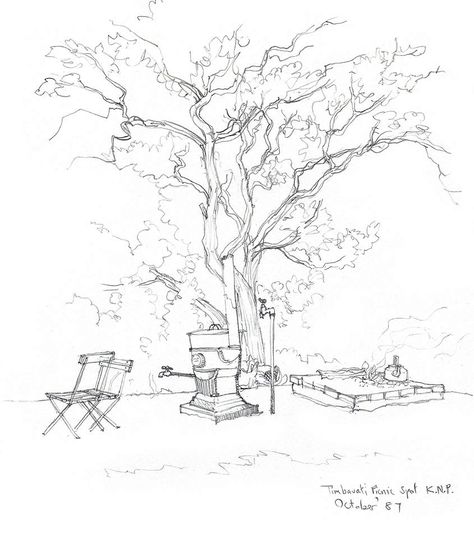 Picnic Sketch, Picnic Spot, Sketch Pencil, Girly Drawings, Pencil Drawing, Art Sketchbook, Nature Art, Pencil Drawings, Old Things