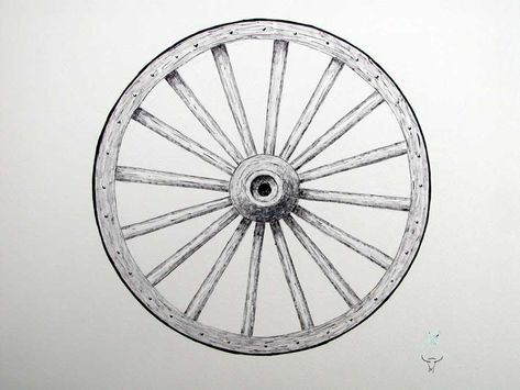 Big Horn Medicine Wheel Wagon Wheel Tattoo, Wheel Tattoo Design, Wheel Sketch, Ancient Wheel, Wheel Drawing, Chariot Tarot, Wheel Tattoo, One Word Tattoos, Literary Tattoos