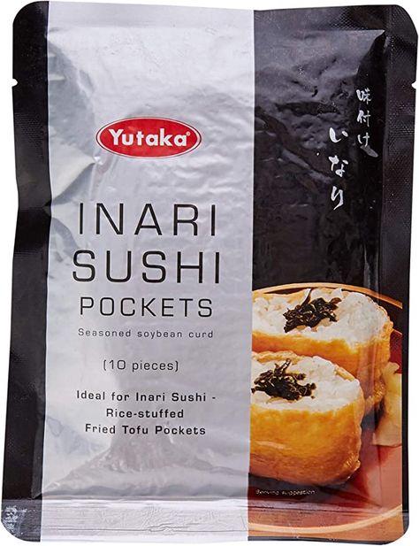 Tofu Pockets, Tofu Sushi, Inari Sushi, Yo Sushi, Sushi Vinegar, Asian Market, Fried Tofu, Miso Soup, Sushi Rice