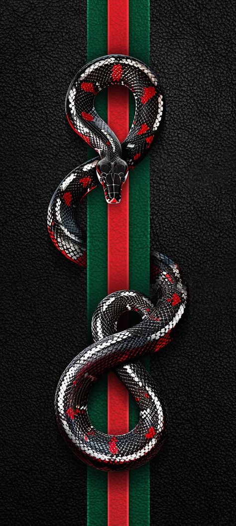 Heavy Wallpaper, Gucci Wallpaper Iphone, Chess Quotes, Gucci Snake, Gucci Wallpaper, Spider Illustration, Snake Logo, Decent Wallpapers, Kaws Wallpaper