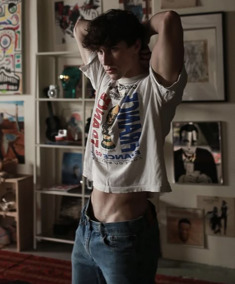 Male Crop Top Aesthetic, Guys With Crop Tops, Guys Crop Tops, Men Crop Top Outfit, Male Crop Top Outfits, Cody Maverick, Crop Tops Men, Kai Outfits, Crop Top Guy