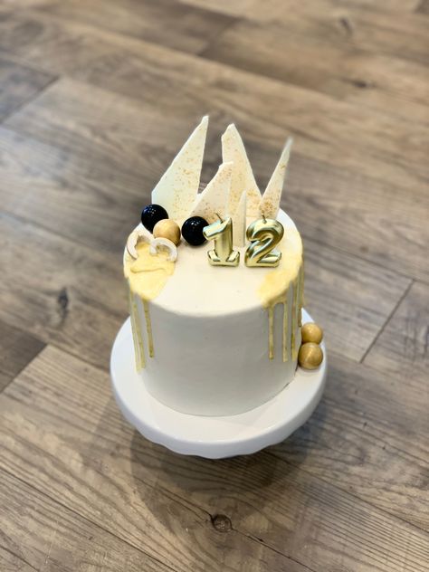 12year Birthday Cake, Cake For 12 Year Boy, 12 Year Birthday Cake, 12th Birthday Cake Boy, 12 Year Boy, Katherine Sabbath, Golden Birthday Cakes, 12th Birthday Cake, Gold Christmas Tree Decorations