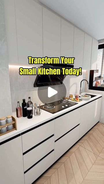 Homecraft Designer on Instagram: "Transform your small kitchen into a functional masterpiece with these essential design tips!🏠✨ Don’t miss out on these must-know storage hacks for a clutter-free space.

#kitchen #kitchendesign #interiordesign #home #homedecor #homeimprovement #homecraft" Smart Kitchen Ideas Small Houses, Small Kitchen Cabinets Ideas Layout, Small Kitchen Space-saving Ideas, Kitchen Ideas For Small Spaces Modern, Kitchen Functionality Ideas, Kitchen Storage Ideas For Small Spaces, Organizing Small Kitchen, Small Kitchen Colors Schemes, Space Saving Kitchen Ideas