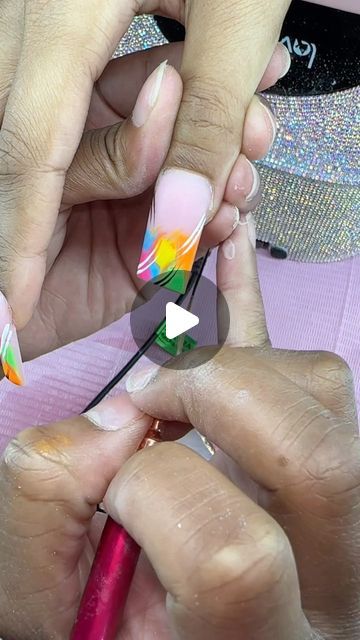 💕✨BRI THE NAIL TECH✨💕 on Instagram: "90s Design Using Blooming Gel😝🫶🏽
Now Booking For June☀️🌷 Order These As Press Ons 🫶🏽❤️ Link in Bio💅🏽
Tik Tok✨ Iamnailed.bybri 
Using Gel From @beetlesgelpolish  @beetles_community 
#nailtutorial #nailart #nailtutorials #acrylicnails #acrylictoes #nailtrends #trendynails #explore #springnails #spring #crazynails #frenchie #frenchtipnails #frenchtipdesign #blackfrench #dcnailtech #marylandnailtech #dmvnailtech #beautyboss" 90s Nail Designs, Blooming Gel Designs, Blooming Gel, French Tip Design, Acrylic Toes, 90s Design, Beauty Boss, Crazy Nails, Now Booking