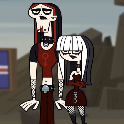 Crimson And Ennui, Anime Goth, Gothic Romance, Drama Total, Total Drama Island, Total Drama, Emo Scene, Soda Pop, Cartoon Tv