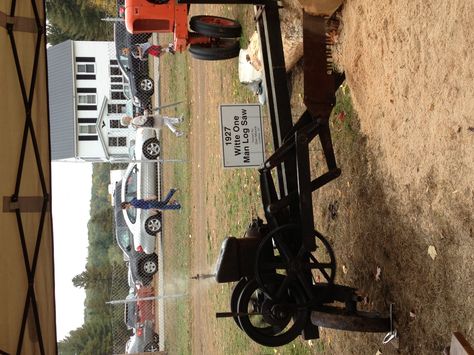 Fryeburg Fair Maine Log Saw, Maine