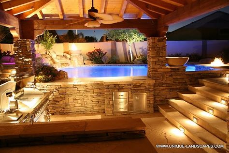 Above ground pool ideas, above ground swimming pool with deck, above ground pool maintenance, above ground pool landscaping, hacks, oval, sunken, designs, steps Outdoor Kitchen And Pool, Bbq Setup, Oberirdischer Pool, Unique Pool, Living Pool, Best Above Ground Pool, Backyard Layout, Above Ground Pool Landscaping, Swim Up Bar