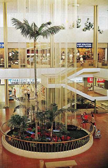 vintage photo Canoga Park California | Recent Photos The Commons Getty Collection Galleries World Map App ... Rain Fountain, Canoga Park California, Vintage Mall, 80s Interior, Retro Interior Design, Canoga Park, Mall Of America, San Fernando Valley, Retro Interior