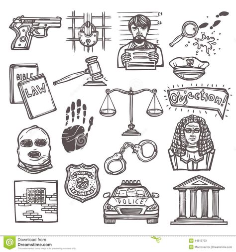 Law Icon Sketch - Download From Over 41 Million High Quality Stock Photos, Images, Vectors. Sign up for FREE today. Image: 44813703 Law Drawing Art, Law Doodles, Law Sketch, Hacker Tattoo, Law Drawing, Key Drawings, Law Icon, Law Firm Logo, Libra Tattoo