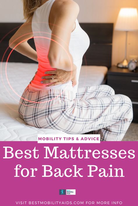 Choosing the right mattress can mean the difference between a good night’s sleep and spending hours tossing and turning. Find out about the best mattresses that are suitable for back pain sufferers. #BackPain #BetterSleep #BestMobilityAids Best Mattress For Back Pain, Casper Mattress, Improve Your Posture, Adjustable Bed, Mobility Aids, Purple Home, Assisted Living, Types Of Beds, Best Mattress