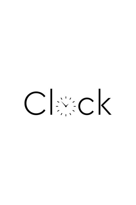 A clock designed by Kaium Khan One. Connect with me on Dribbble. If you have any Logo design work, contact me anytime. Clock Logo Design, Clock Logo, Outlet Village, Logo Design Inspiration Simple, Clock Icon, Word Fonts, Custom Icons, Logo Mark, Clock Design