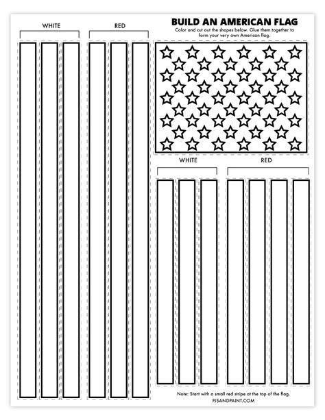 build an american flag Memorial Day Games, Printable American Flag, American Flag Craft, American Flag Diy, American Flag Crafts, Train Crafts, Truck Crafts, Elf Crafts, Scarecrow Crafts