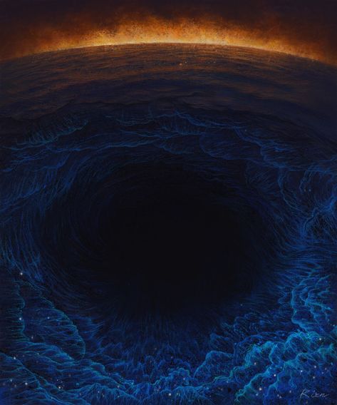 ArtStation - eyes of the abyss, L.RIEN Abyss Aesthetic, Falling Into The Abyss, Abyss Art, Dark Holes, Into The Abyss, Fantasy Background, Bible Pictures, Landscape Concept, Falling Stars