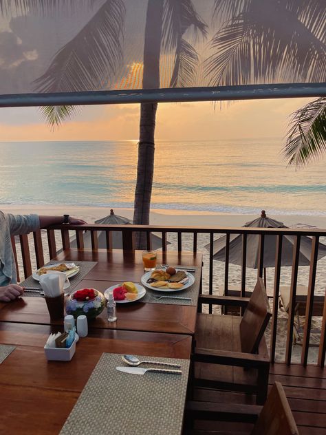 #thailand#breakfast#view#hotel#paradise#travel#sunrise Sunrise Breakfast, Paradise Travel, Paradise, Thailand, Hotel, Travel