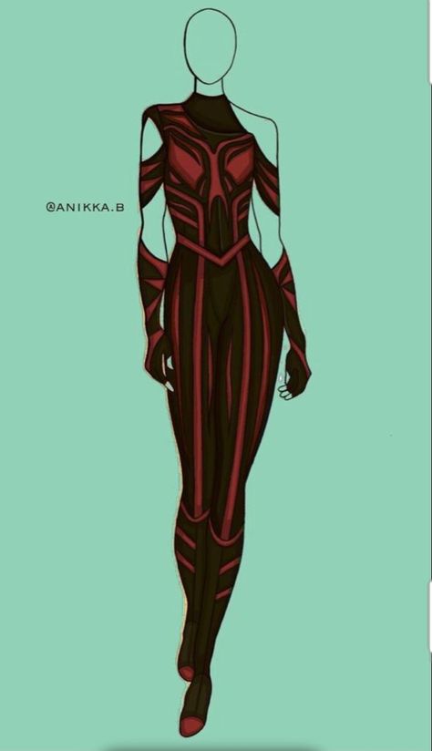 Eternal Suit Design, Superhero Uniform Design, Super Hero Suits Designs Female, Red Superhero Suit, Superhero Costume Design, Superhero Outfits Design, Hero Suits, Superhero Costumes Female, Red Superhero