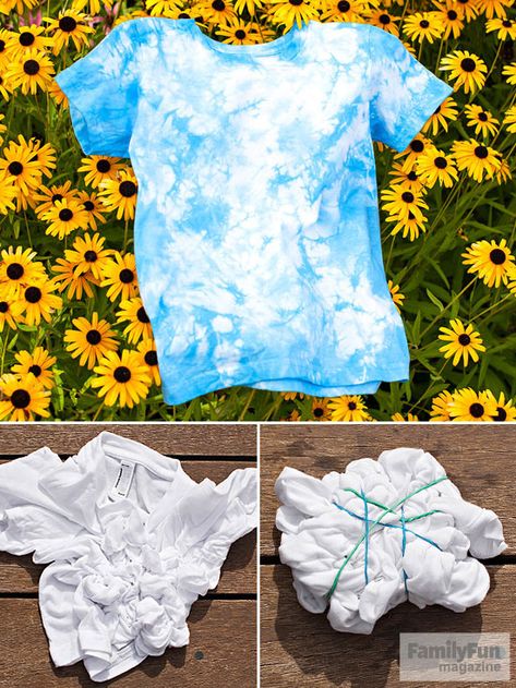 Blue tie-dyed t-shirt atop bed of black-eyed Susans-1438266356975.xml Groovy Swirls, Tie Dye Instructions, Tie Dye Shirts Patterns, Ty Dye, Tye Dye Patterns, Tie Dye Patterns Diy, Diy Tie Dye Shirts, Tie Dye Party, Tie Dye Crafts