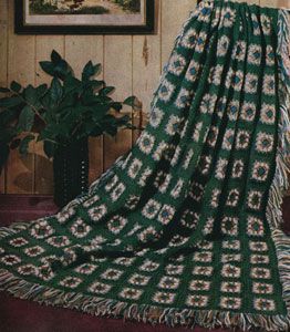 Granny Afghan Pattern Crochet Pattern Afghan, Vintage Crochet Patterns, Granny Square Afghan, Vintage Crochet Pattern, Crochet Vintage, Afghan Patterns, Afghan Pattern, Afghan Blanket, Crochet Instructions