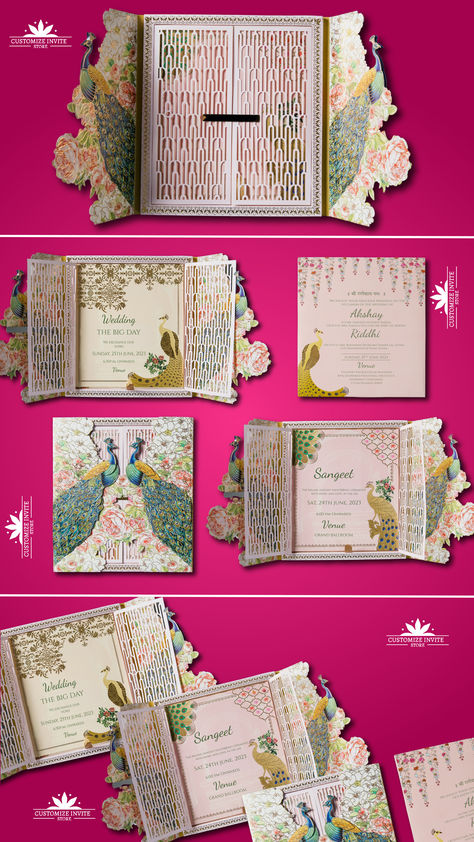 We design premium customized wedding invitation cards for your dream wedding. Make a choice from unique styles of wedding invites. Have a distinctive wedding invite that is made-to-order in keeping with your style Stained Glass Invitation, Wedding Invitation Ideas Unique Creative, Eclectic Wedding Invitations, Eclectic Wedding, Wedding Invitation Card Design, Make A Choice, Unique Wedding Invitations, Invitation Card Design, Custom Wedding Invitations