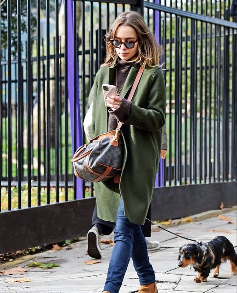 Emilia Clarke Street Style, Emilia Clarke Style, Danielle Campbell, Fashion Things, Rachel Bilson, Female Actresses, Emilia Clarke, Celebrity Street Style, Fall Style