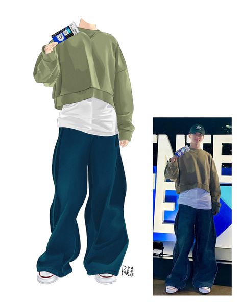 Hoshi Inspired Outfits, Hoshi Outfit Inspired, Hoshi Drawing, Seventeen Outfit Ideas, Seventeen Clothes, Hoshi Outfit, Seventeen Inspired Outfits, Outfit Fanart, Outfit Drawing