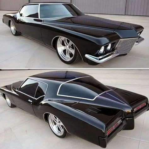 71 Custom Buick Riviera Mobil Mustang, Bagger Motorcycle, Pompe A Essence, Buick Cars, Buick Riviera, Custom Muscle Cars, Old Classic Cars, Sweet Cars, Cars Muscle