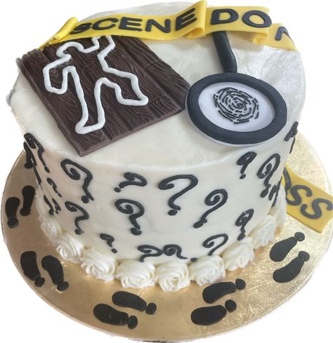 Mystery Cake, Clue Party, Mystery Dinner Party, Mystery Dinner, 13th Birthday Parties, Mystery Party, 10th Birthday Parties, Birthday Party Food, Cute Birthday Cakes