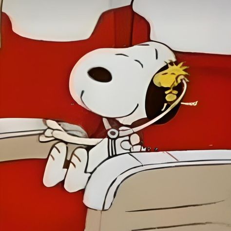 Cartoon Character Listening To Music, Favorites Spotify Playlist Cover, Cute Pfp Listening To Music, Snoopy Spotify Cover, Snoopy Music Pfp, Snoopy Playlist Cover, Characters Listening To Music, Snoopy Icon Aesthetic, Characters With Headphones