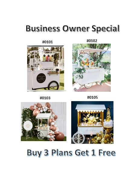 Bulk DIY Catering Cart Plans for Big Businesses: Start Your Own Mobile Food Venture!