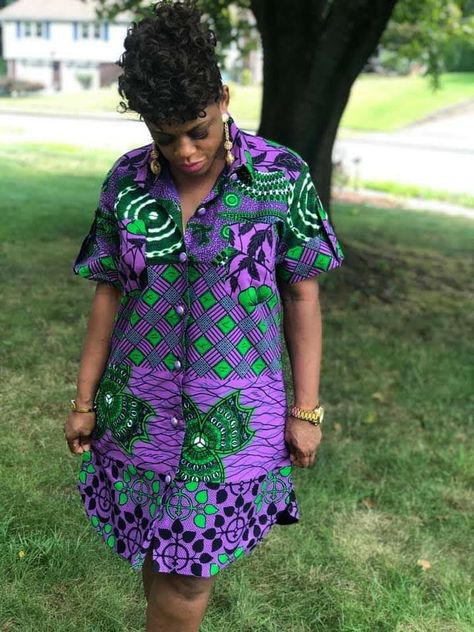 Breastfeeding Outfits, African Tops For Women, Short Ankara Dresses, Short Shift Dress, Plus Size Black Dresses, African Print Dress Ankara, Mode Kimono, African Print Clothing, Short African Dresses