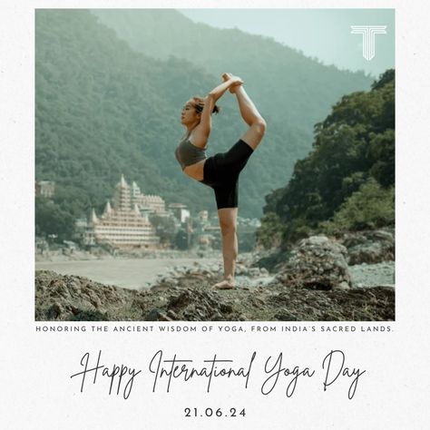 Wishing you all Happy International Yoga Day – TRAVELOSEI Family. #indiabytravelosei Luxury Spa Resort, Happy International Yoga Day, Dancer Pose, Spiritual Retreat, International Yoga Day, Family Tour, Yoga School, Learn Yoga, India Tour