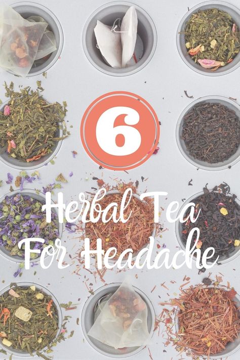 Herbal Tea For Headaches, Tea For Migraines, Pain Relief Tea, Bath Bomb Recipe Easy, Teas For Headaches, Clove Tea, Home Remedy For Headache, Teas Recipes, Lemon Balm Tea