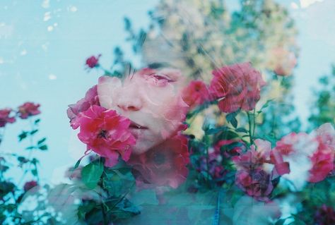 Photo by Tamara Lichtenstein Double Exposure Portrait, Double Exposition, Double Exposure Photography, Miss Moss, Multiple Exposure, Exposure Photography, Double Exposure, Pretty Pictures, Film Photography