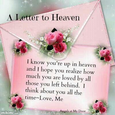 Letter To Heaven, Grandma Birthday Quotes, Mother's Day In Heaven, Mom In Heaven Quotes, Psalms Quotes, Kjv Scripture, Letter From Heaven, Happy Birthday In Heaven, I Miss My Mom