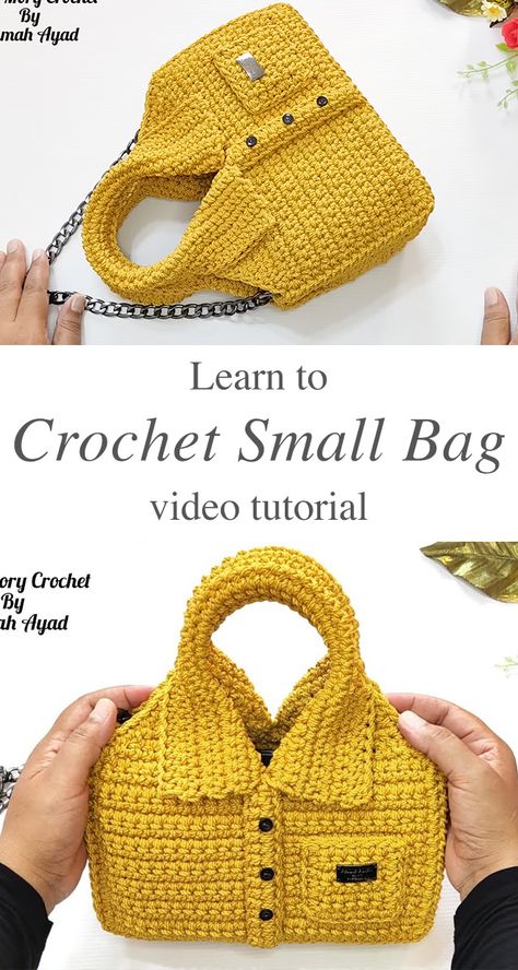 Crochet Small Bag: The Ultimate Guide - CrochetBeja Easy Crochet Handbag, Knit Bag Tutorial, Crochet Bag Friend, Quick Crochet Bag Free Pattern, Crochet Mini Bag Pattern, Crochet Small Purse Pattern Free, Bag Handle Crochet, Crochet Small Bag Pattern Free, Crochet Bags Pattern