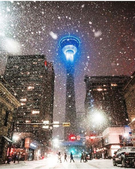 Downtown Calgary Feb'18 Calgary Snow, Calgary Alberta Canada, Toronto City, Canadian Winter, Calgary Canada, Calgary Alberta, Alberta Canada, City Aesthetic, Toronto Canada