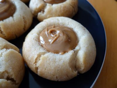 The Pastry Chef's Baking: Cookie Butter Thumbprints Martha Stewart Cookies, Biscoff Recipes, Biscoff Cookie Butter, Gooey Butter Cake, No Lie, Biscoff Cookies, Cookie Spread, Cookie Butter, Tea Cookies