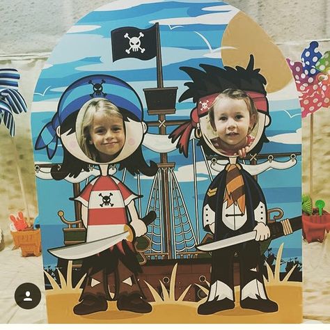 Pirate Face, Face In Hole, Themes Photo, Pirate Theme, Face Photo, Childrens Party, Themed Wedding, Photo Booth, Kids Party