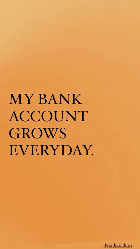 Growing Bank Account, My Bank Account Never Stops Growing, Bank Account Millionaire, Bank Account Quotes, Multimillionaire Bank Account, A Lot Of Money In Bank Account, My Bank Account Grows Every Day, Healthy Bank Account, Big Bank Account Aesthetic