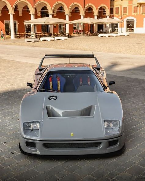 HIGHSNOBIETY on Instagram: "@rmsothebys brings a rare @ferrari F40 in Nardo Grey to auction. ⁠ ⁠ This particular 1989 Ferrari F40 “Competizione” was upgraded to full competition specification by racing specialists in Holland and the UK, giving the world’s fastest production car a rare chance to earn its keep on the track in period competition. ⁠ ⁠ As part of a cosmetic restoration, the car was completely disassembled with the body fully stripped to its bare materials. The car was then repainted Grey Ferrari, F40 Competizione, Ferrari F 40, Nardo Grey, Ferrari F40, Dream Team, Exotic Cars, Lamborghini, Luxury Cars