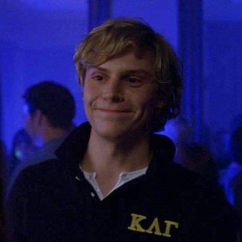 Evan Peters Kyle, Kyle Spencer, Evan Thomas, Tate Langdon, Lord Help, Ryan Murphy, Wicked Game, Holy Moly, Blonde Guys