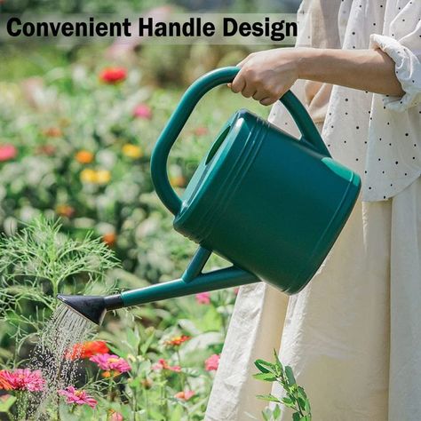 Watering Can 0.9 Gallon for Indoor Outdoor Plants, Garden Watering Cans for Plant House Flower, Large Long Spout Watering Can with Sprinkler Head for Watering Plants Plant Watering Can, Pot For Plants, Watering Pot, Sprinkler Heads, Garden Sprinklers, Plant Watering, Water Sprinkler, Water Spray, Indoor Plant