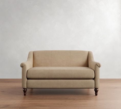 Sofas, Loveseats & Couches | Pottery Barn Timeless Sofa, Client List, Business Baby, Williams Sonoma Home, Leather Loveseat, Cushion Seat, Uneven Floor, Living Room Inspo, Bench Cushions