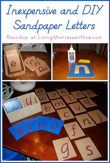 Roundup post with links to inexpensive sandpaper letters and tutorials for DIY sandpaper letters. Includes sandpaper letter presentation ideas. Diy Sandpaper Letters, Sandpaper Letters, Homeschool Montessori, Montessori Lessons, Montessori Diy, Montessori Homeschool, Montessori Practical Life, Montessori Preschool, Montessori Math