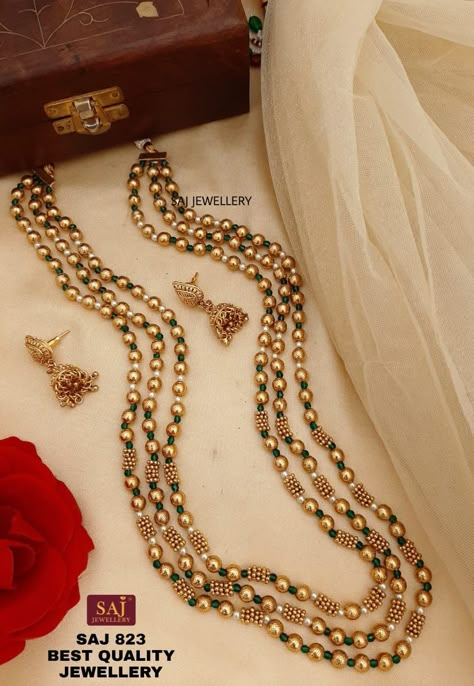 Gold Mala, 2024 Gold, Lakshmi Pendant, Indian Gold Necklace Designs, Fashion Jewelry Necklaces Gold, Jewellery Traditional, Temple Jewelry Necklace, Gold Bangles For Women, New Gold Jewellery Designs