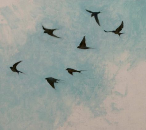 Bird Illustrations, Tim Allen, Birds In The Sky, Watercolor Card, Country Boy, Flying Birds, Beautiful Painting, Swallows, Bird Drawings