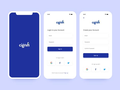 Mobile app Login  Signup UI concept by Suraj Pujari on Dribbble Mobile App Login, Application Ui Design, Social App Design, Desain Ux, Login Page Design, To Do App, Mobile Login, Ux Design Mobile, Login Design