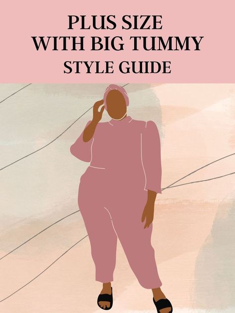 Having a bigger tummy is common, especially for plus-size women. The key to flattering your shape is choosing clothing that disguises the stomach bulge while highlighting your beautiful curves. Before diving into how to best dress for your shape, let's fully understand your body's unique features. #PlusSizeFashion #CurvyStyle #FlatteringOutfits Size 16 Uk Women Outfits, Plus Size Tummy Outfits, Flattering Clothes For Plus Size Women, Plus Size Power Dressing, Styling For Big Belly, Fashion For Tummy For Women, Styles For Size 12-14, Plus Size Outfits Belly, Best Dress For Plus Size Body Types