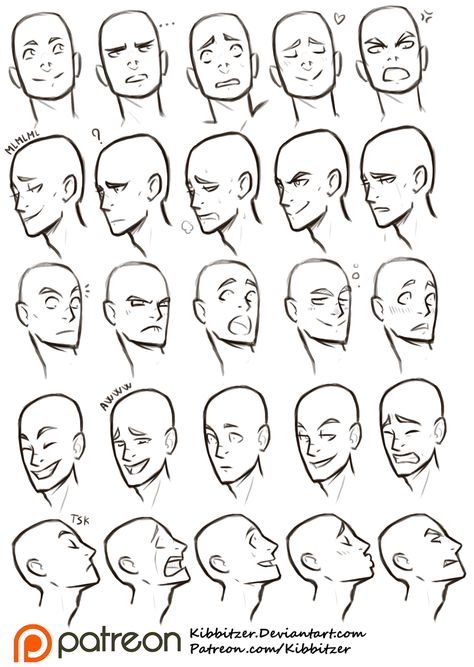 Official Post from kibbitzer: In the deviantart poll Which Reference Sheets you need?  "facial expressions"  was  second! I decided to upload it "free for everyone" because this kind of reference sheet is very common!Patrons or not, thanks for supporting me! ^A^/ Portrait Pose Reference Drawing, Facial Expressions Reference, Expressions Reference, Facial Expressions Drawing, Expression Sheet, Drawing Face Expressions, 얼굴 드로잉, Face Drawing Reference, Drawing Faces