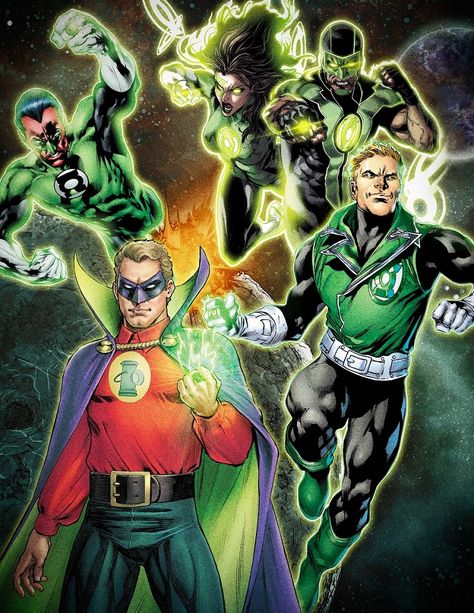 Green Lantern Characters, Green Lantern Wallpaper, Green Lantern Sinestro, Guy Gardner, Green Lantern Movie, Lantern Wallpaper, Alan Scott, Green Lanterns, Dc Tv Shows